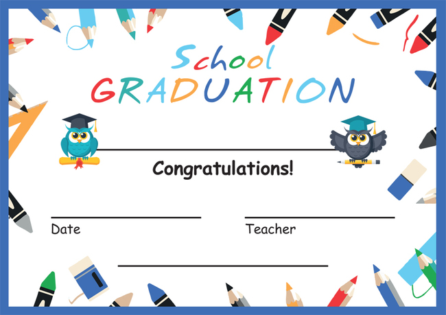 Your FREE School Leavers Certificate download